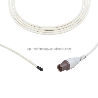 China Medical Patient Monitor HP Temperature Extension Probe Cable for sale