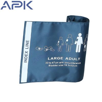 China Large Adult Medical Patient Monitoring NIBP Slap Large Adult Blood Pressure Cuff for sale