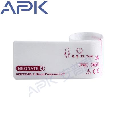 China Newborn Patient Monitoring Newborn Cuff NIBP Cuff Free Sample Medical Disposable Shenzhen Factory for sale