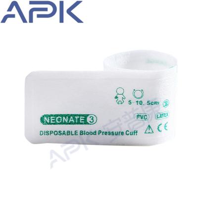 China High Quality Disposable Medical Patient Monitoring Newborn Cuff Blood Pressure Cuff Free Sample for sale