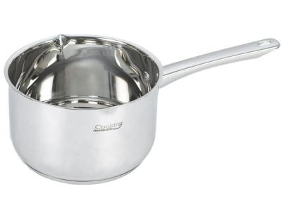 中国 SUSTAINABLE ELEGANCE 1.6L 304 Stainless Steel Sauce Pan Commercial Induction Cooking Pot 販売のため