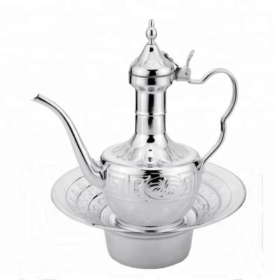 China Hot Sale High Quality Luxury Style Washable Pot Viable With Long Spout Teapot Set for sale