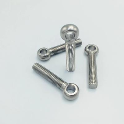 Cina Hot Selling Stainless Steel Fasteners Stainless Steel Ball Head Bolt M8 Stainless Eye Bolt Directly Galvanized Joint Round Hex Bolt With Hook Hole in vendita