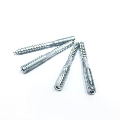 China Pan. Sizes Double End Screw In Screw Bolt Good Quality Manufacturers All Wholesale Hardened And Heat Treatment Screw 6.3mm, 7.0mm for sale