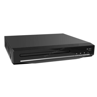 China New Wholesale Price Home Style Full Plastic Case Home Dvd Vcd Material Black CD Player for sale