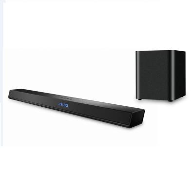 China New Arrival Mini System Blue Tooth Speaker Sound Bar With Wireless Subwoofer for sale