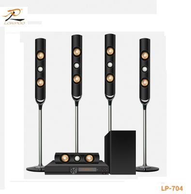 China LONPOO Wireless type music j-jbl speaker home theater system DVD player system for sale