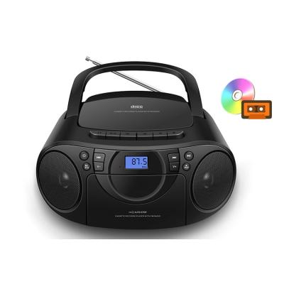 China Wholesale Reasonable Price Portable Black Cd Boombox Wireless Player For Sale LP-D05 for sale