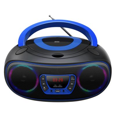 China Home Theater New Design Hot Style 87.5/108mhz Fm Range Boombox Portable CD Player With Aux. for sale