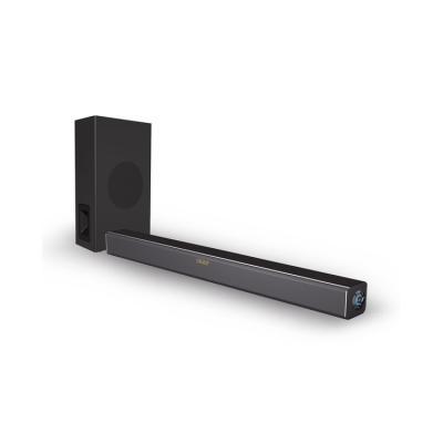 China Mini System New Arrival Hot Sales Black Wireless Soundbar 2.1 System Home Theater Soundbar for sale