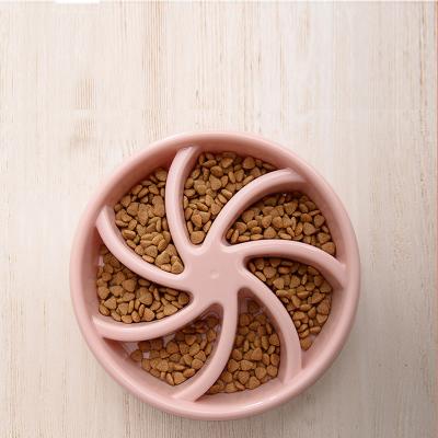 China Automatic Pet Feeder High Quality Healthy Feeder Lifted Dog Bowl Slow To Eat Food Feeding Bowl For Cats Dogs for sale