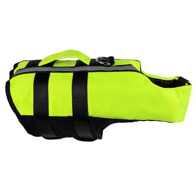 China Stored Custom Folding Inflatable Inflatable Outdoor Convenient Dog Life Vest Airbag Safety Swimsuit for sale