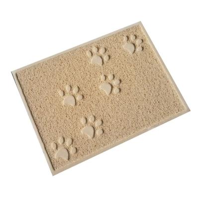 China Non-Toxic Non-Toxic Waterproof Cat Litter Mat Durable Pet Fashion Cat Litter Mat Universal Honeycomb Pad Foot Cat Mat for sale