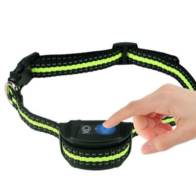 China Sound/Vibration/Bark Signal Collars Bark Shock Appearance Sensitive Rechargeable Waterproof Anti-Interceptor Collar for Dogs for sale