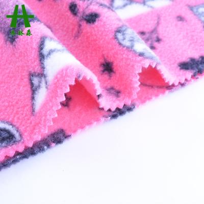 China Add Your Treatment Mulinsen Textile Winter Season Hot Sale 100% Polyester Knit Printed Designer Polar Fleece Fabric for sale