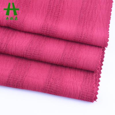 China Add your requirements for Chiffon Dresses Fabric Mulinsen Textile Dyed Good Quality 100 Polyester CEY Woven Fabric Stripes Mesh for sale