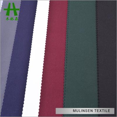 China Stretch Mulinsen Textile Plain Dyed Knit Ponte Roma Fabric 65% Rayon 30% 5% Nylon Spandex for sale