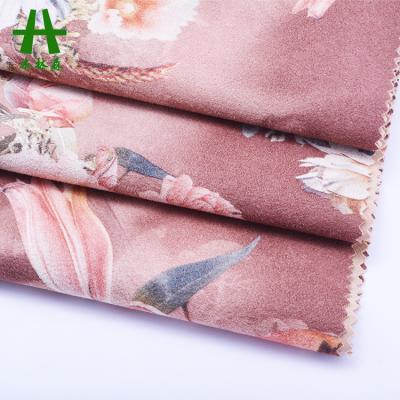 China Add Your Condition Mulinsen Textile Print Suede Sport Soft Paper Fabric for sale