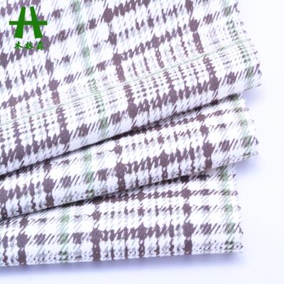 China Mulinsen Antistatic Textile Soft Suede Scuba Fabric Paper Print For Garment Houndstooth for sale