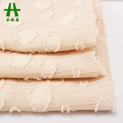 China Mulinsen Cut Flower Antistatic Textile Woven 100 Urigire Polyester Chiffon Fabric With Lurex for sale