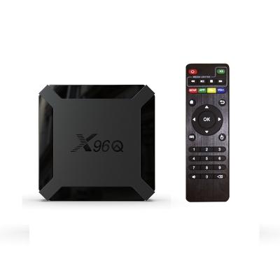 China free shipping 4k 60fps android smart tv box x96q h313 ott smart set top box netflix tv set top box 4k for sale