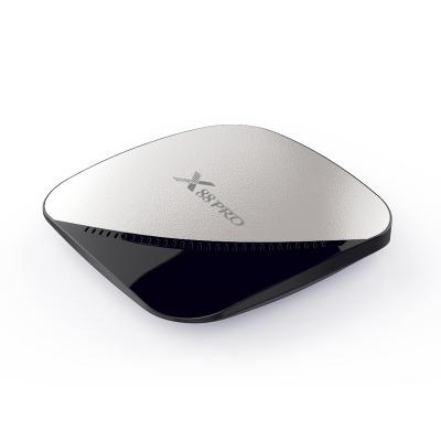 China H265 the cheapest X88pro 2GB 16GB 2.4G and 5G dual wifi 4k TV box RK3318 anroid 9.0 IPTV box X88 pro for sale