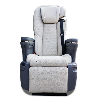 China Single Seat Adult Leather Car Seat With Massage For RV Or Motorhome for sale