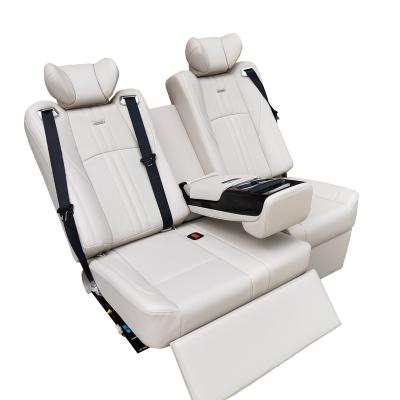 China Limousine Van Classic Accessories Triple Seat Rear Seats With Smart Armrest Touch Screen System for sale