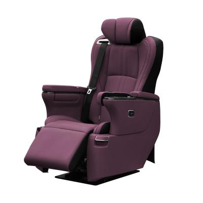 China Single Seat Luxury OEM Auto Motorhome Van Comfort Seat With Engine Power for sale