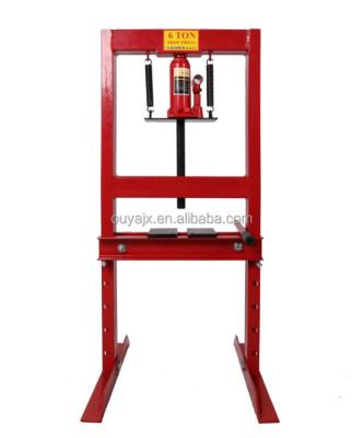 China 6ton Hydraulic Manual Bottle Jack Shop Press With CE 6Ton for sale