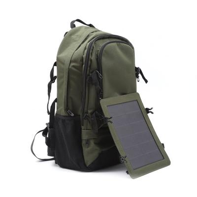 China With USB battery solar energia scam cargador panel charger dropship bag mochila for people for sale