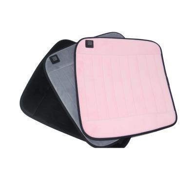 China Washable Graphene Electric Heated Pad Car Cushion Heated Seat Pad for sale