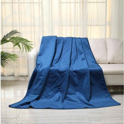 China Washable Folding Electric Throw Thermal Customized Heated Heating Throw Over Blankets Electric For Winter And Bed for sale