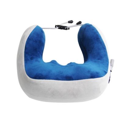 中国 Adjustable Temperature Portable U-Shaped Electric Heating Pillow For Car Travel 販売のため