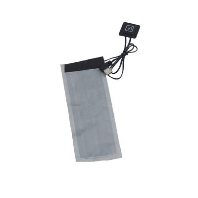 China Elemento de calefacción USB de voltaje de seguridad 5v para ropa de invierno de manta en venta