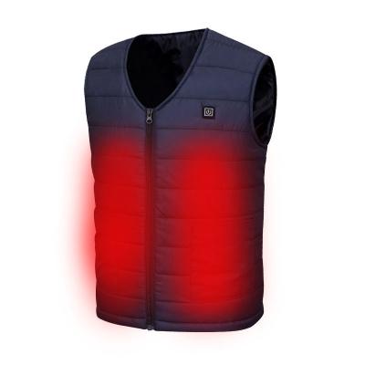 China USB Charging Warming Heated Vest Graphene Electric Winter Coat for sale