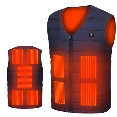 China Graphene Unisex thermische elektrische USB verwarmde bodywarmer ver infrarood OEM Te koop