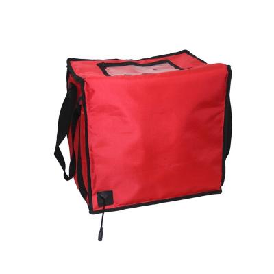 China Portable Electric Food Warmer Food Heating Lunch Box Insulated Food Delivery Bag for sale