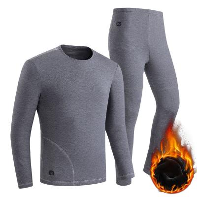 China Electric Heated Clothes Heating Underwear Winter Underwear Thermal Underwear Features for sale