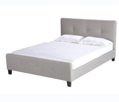 China Other Bed Room Furniture Set Upholstered To Bed Luxury Modern King Size Wood Beds Frame for sale