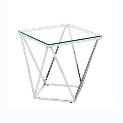 China 2020 Modern Luxury Home Coffee Table Modern Home Coffee Table Stainless Steel Side Coffee Table for sale