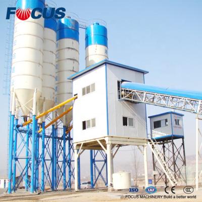 China Construction worksÂ   FOCUS concrete batching plant HZS60 concrete mixing plant for sale for sale