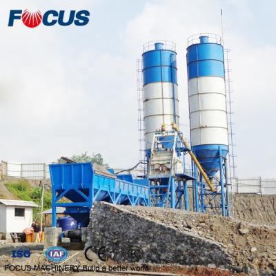 China Construction worksÂ   25m3/h Concrete Mixer Batching Small Construction Plant for sale