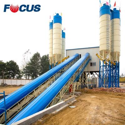 China Construction worksÂ   HZS120 M3/H Prepared Concrete Hearth Batching Plant In China for sale