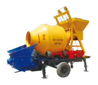 China Construction worksÂ   JBT30 concrete mixer pump with 10-30 m cu/hour capacity for sale