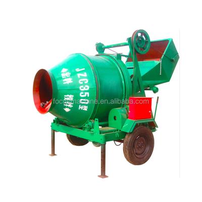 China Construction worksÂ   JZC350 Mobile Concrete Lift Bucket Mixer With 500L Volume for sale