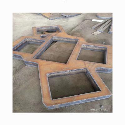 China Flange Plate Q345E Q355E S355K2 ST52-3 300 mm-thick Hot Rolled Steel Sheet Processing for sale