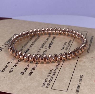 China Clash De Cartier Pure 18K Rose Gold Bracelet Medium Model wholesale 18k gold jewelry in usa for sale