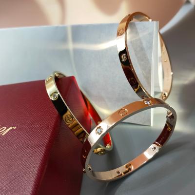 China Meisterwerk Schmuck 18K Gold Cartier Liebes Armband Maßgeschneidert Luxusmarken Schmuckfabrik zu verkaufen