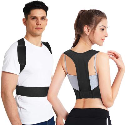 China New Design Amazon Adjustable Upper Back Posture Brace Shoulder Harness for Posture for sale